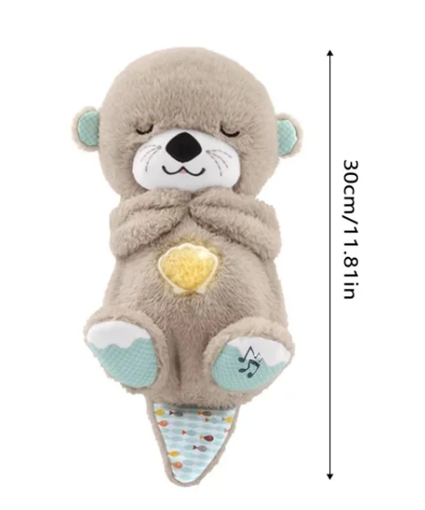 Peluche nutria que respira