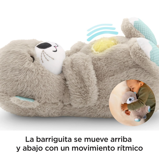 Peluche nutria que respira