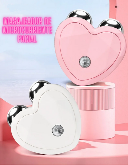 Masajeador de microcorriente facial