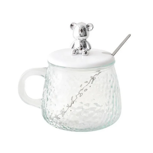 Taza de vidrio de Oso