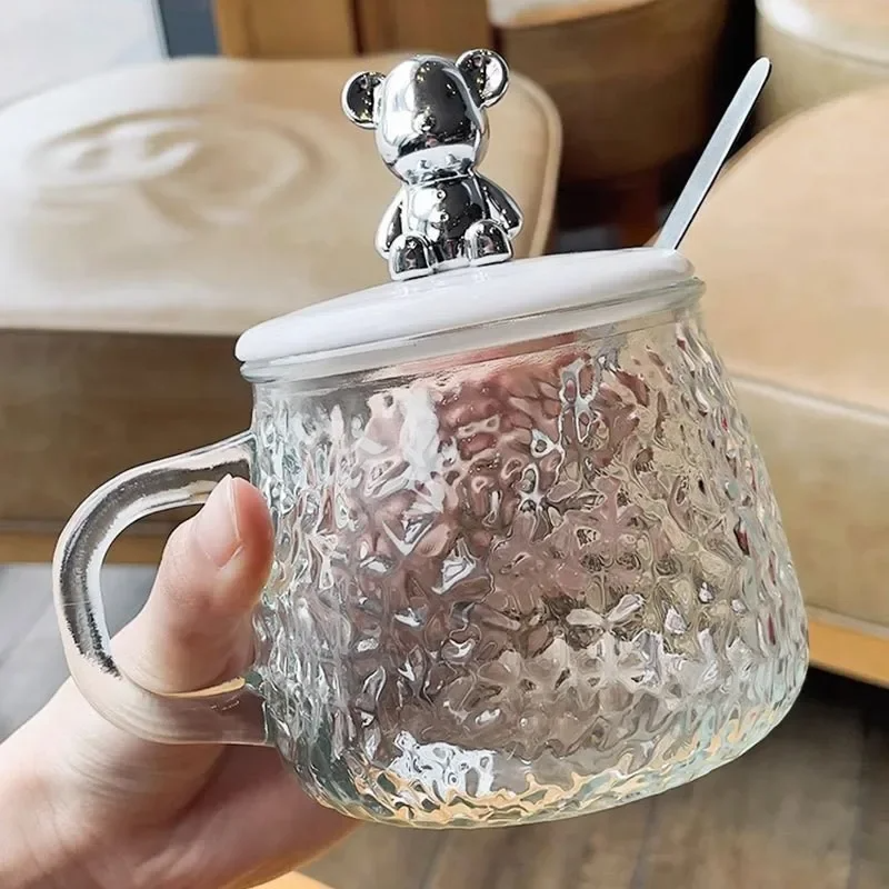 Taza de vidrio de Oso