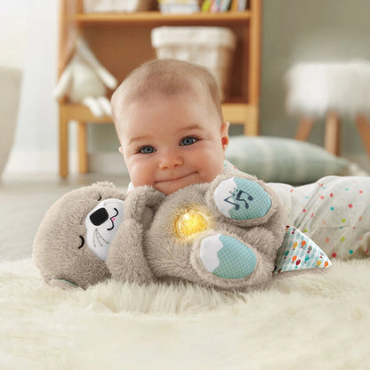 Peluche nutria que respira